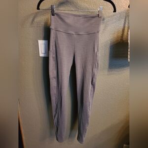 Bombshell Sportswear Lounge Leggings Size Medium in Grey